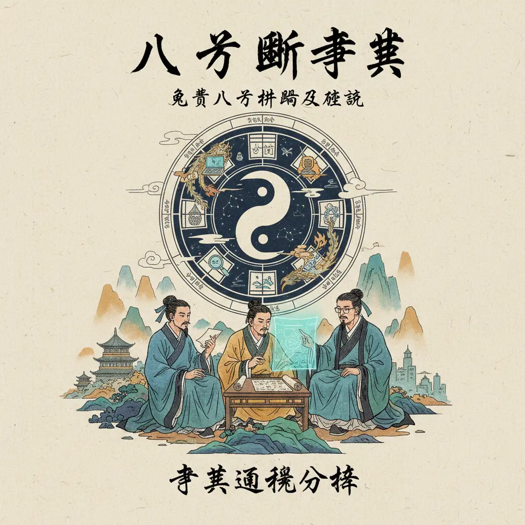 免費八字排盤及解說 - 八字斷事業
