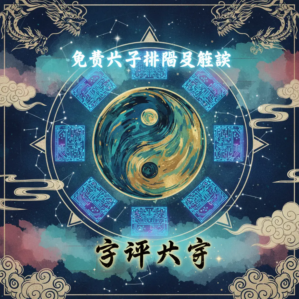 免費八字排盤及解說 - 子平八字