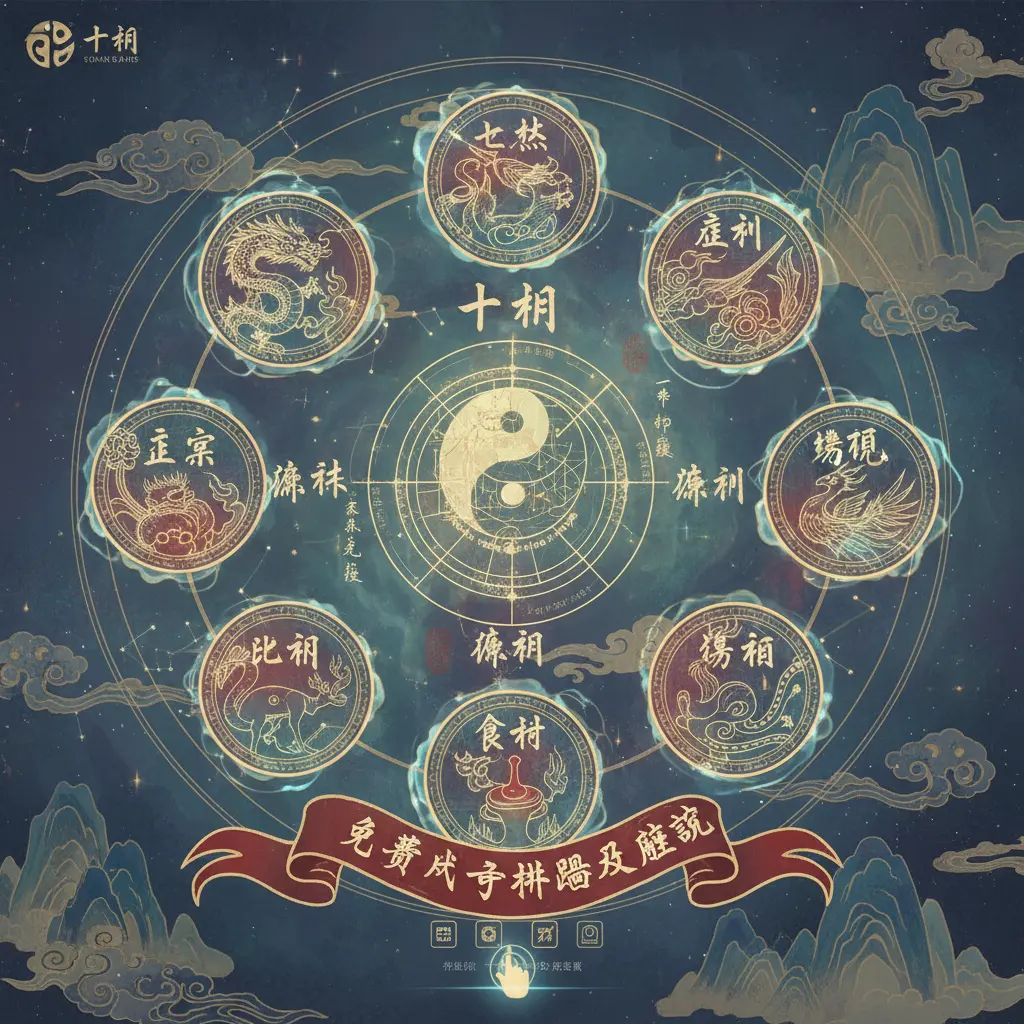 免費八字排盤及解說 - 十神