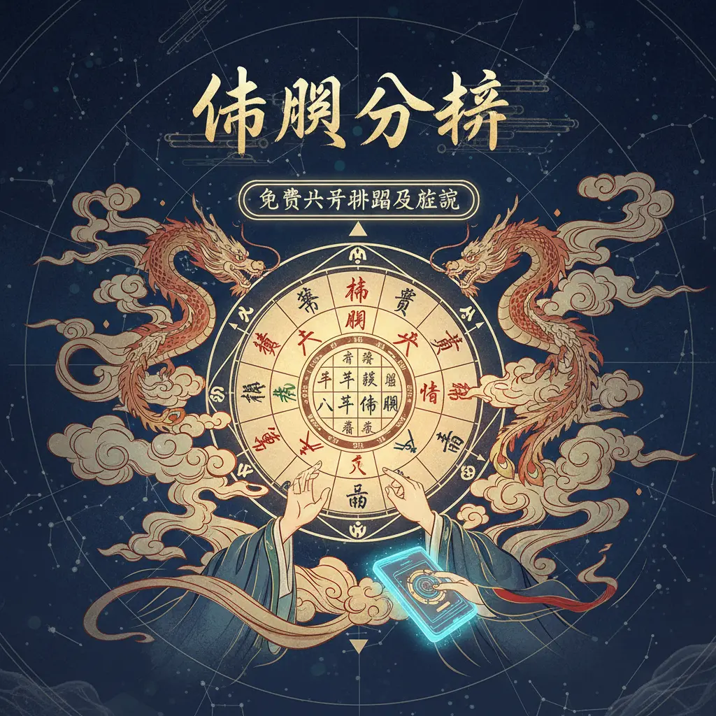 免費八字排盤及解說 - 命盤分析