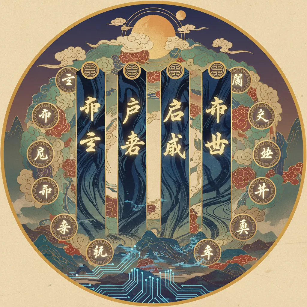 四柱八字 - 四柱