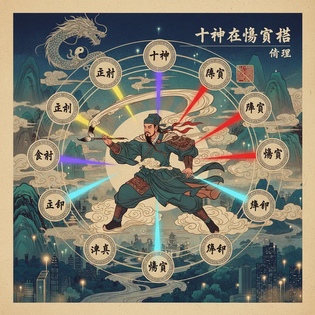 傷官格 - 十神