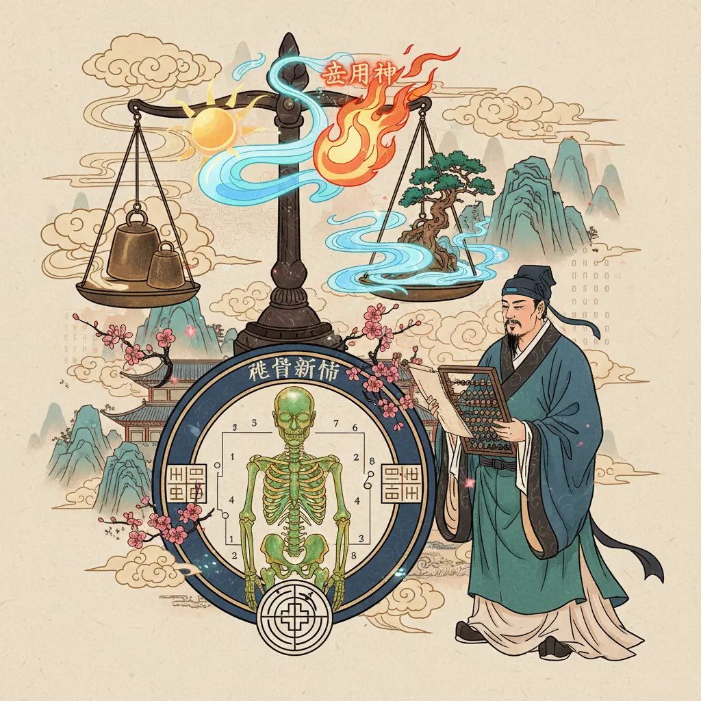 喜用神 - 稱骨算命