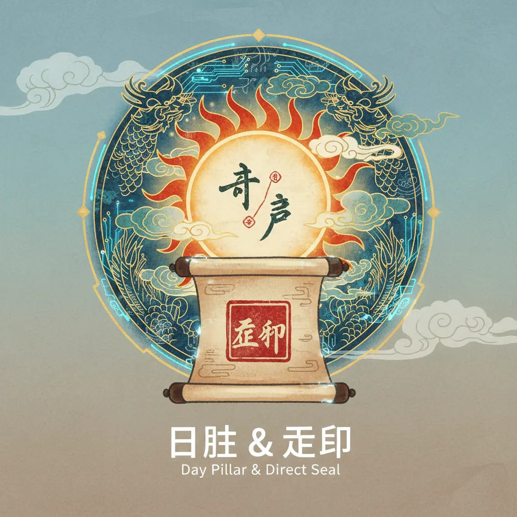 正印 - 日柱