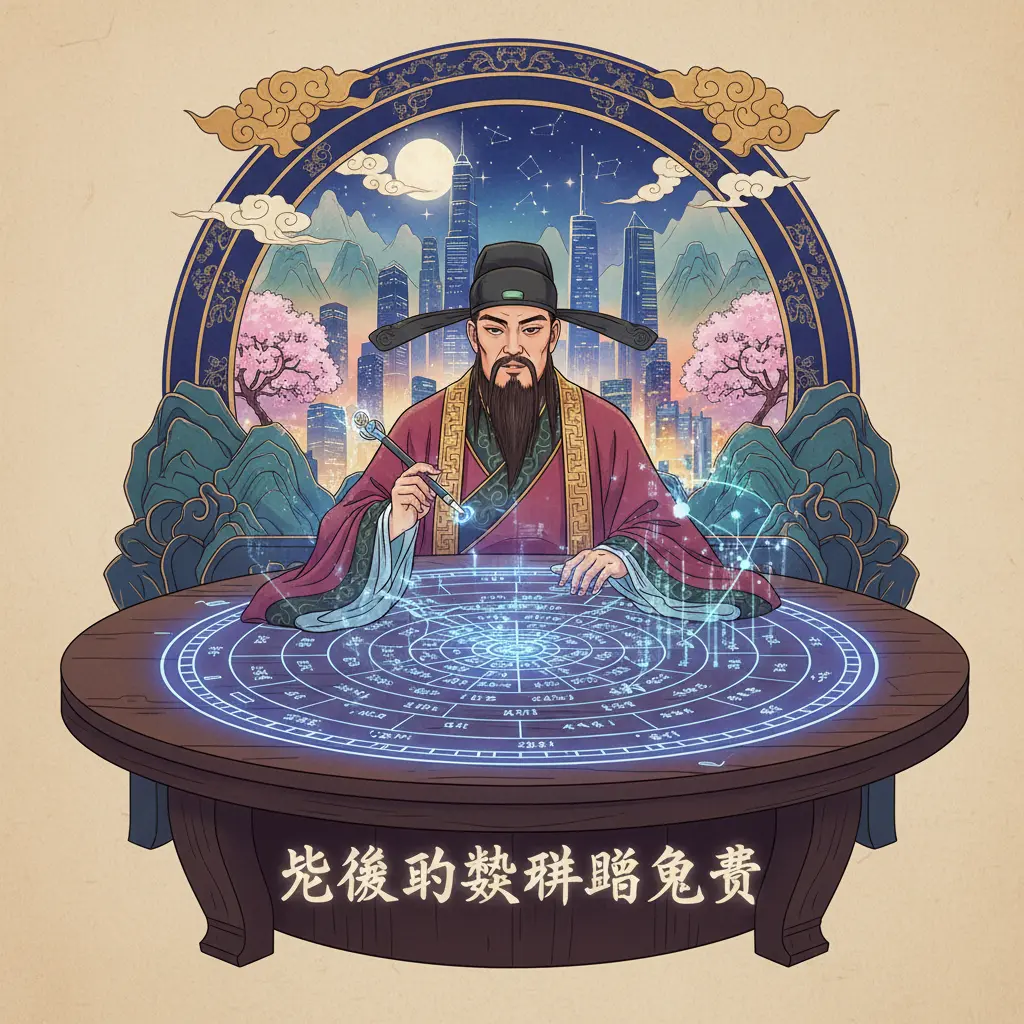紫微斗數排盤免費 - 占卜