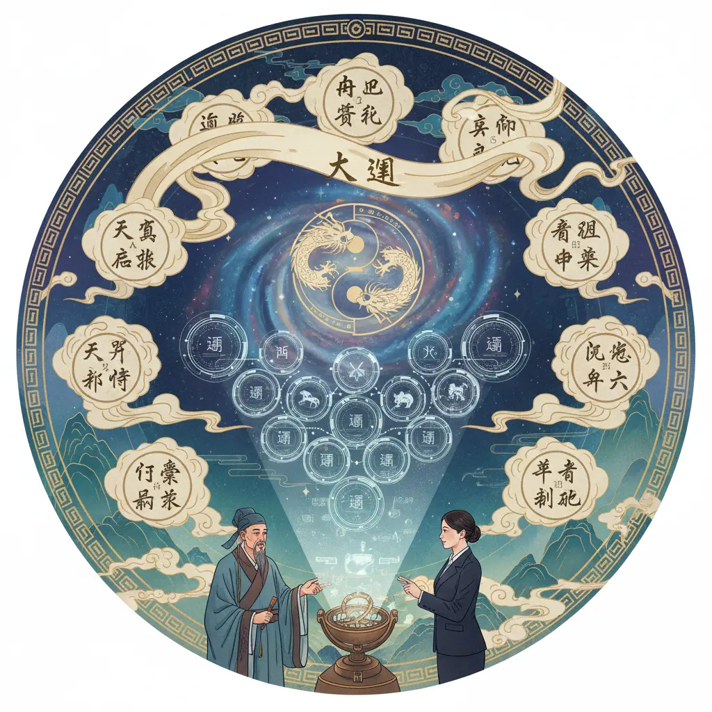 八字怎麼看 - 大運