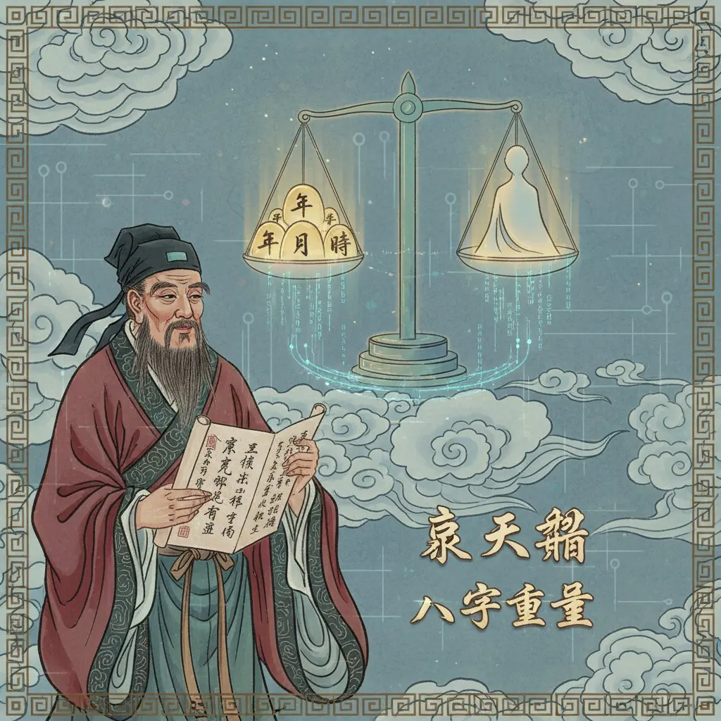 八字重量 - 袁天罡