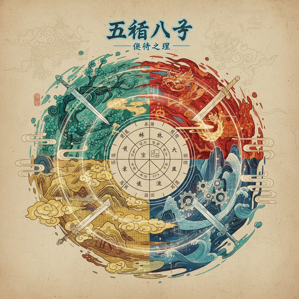 八字排盘 - 五行
