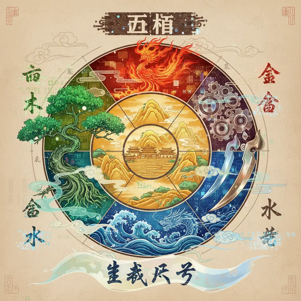 生辰八字 - 五行