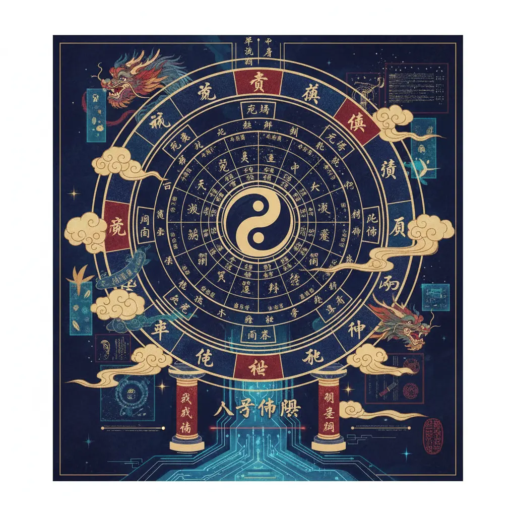 八字命盤 - 紫微鬥數