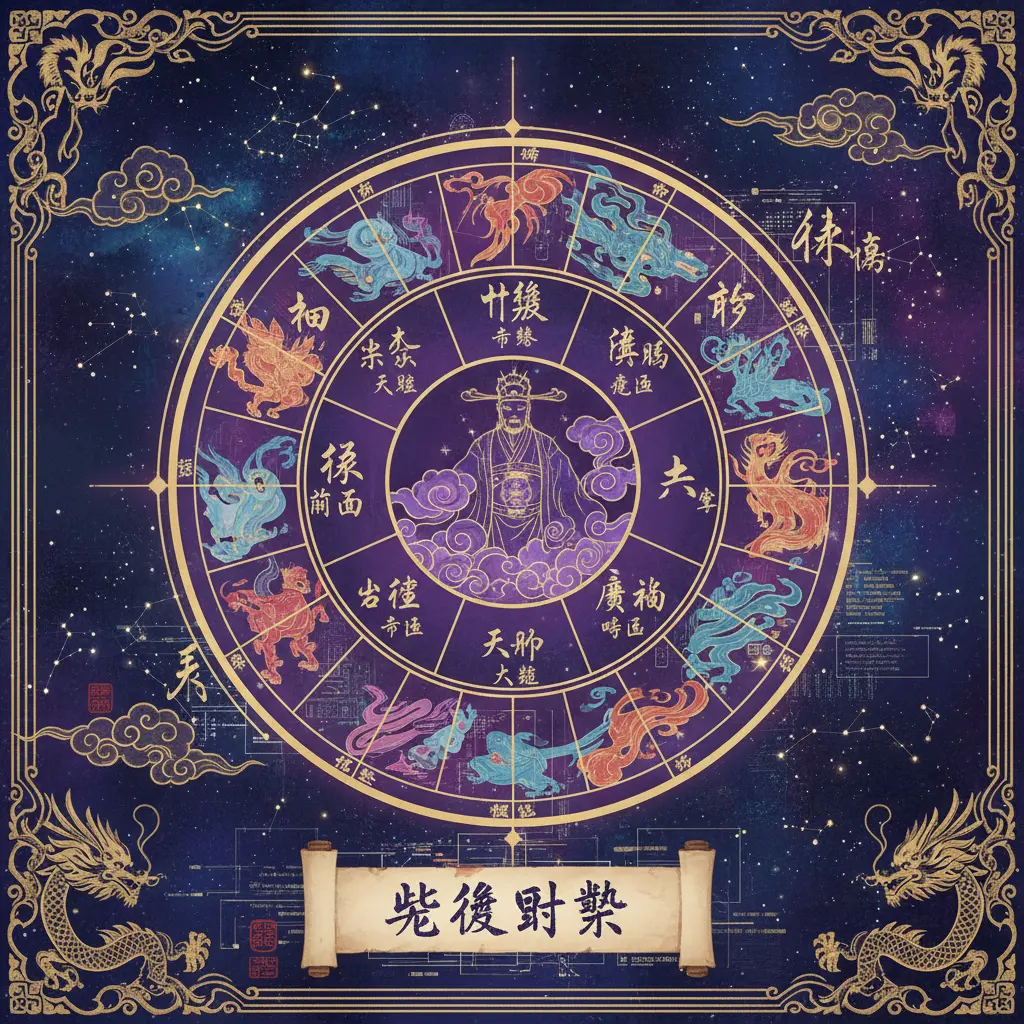 紫微命盤 - 紫微鬥數