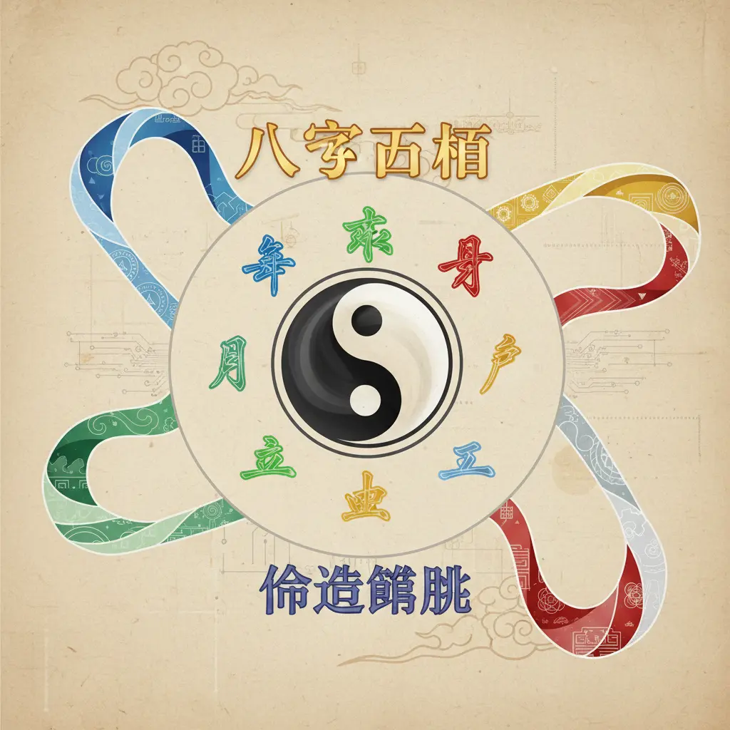 五行八字 - 八字五行命造簡批