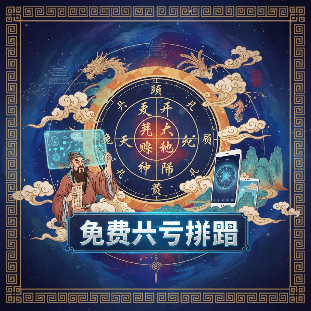 免費八字排盤 - 八字命盤