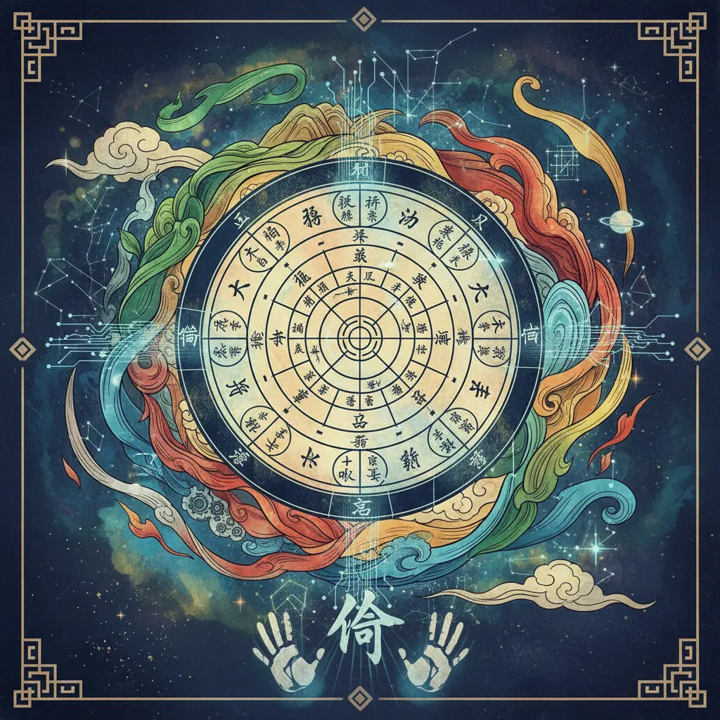 命盤八字 - 命盤