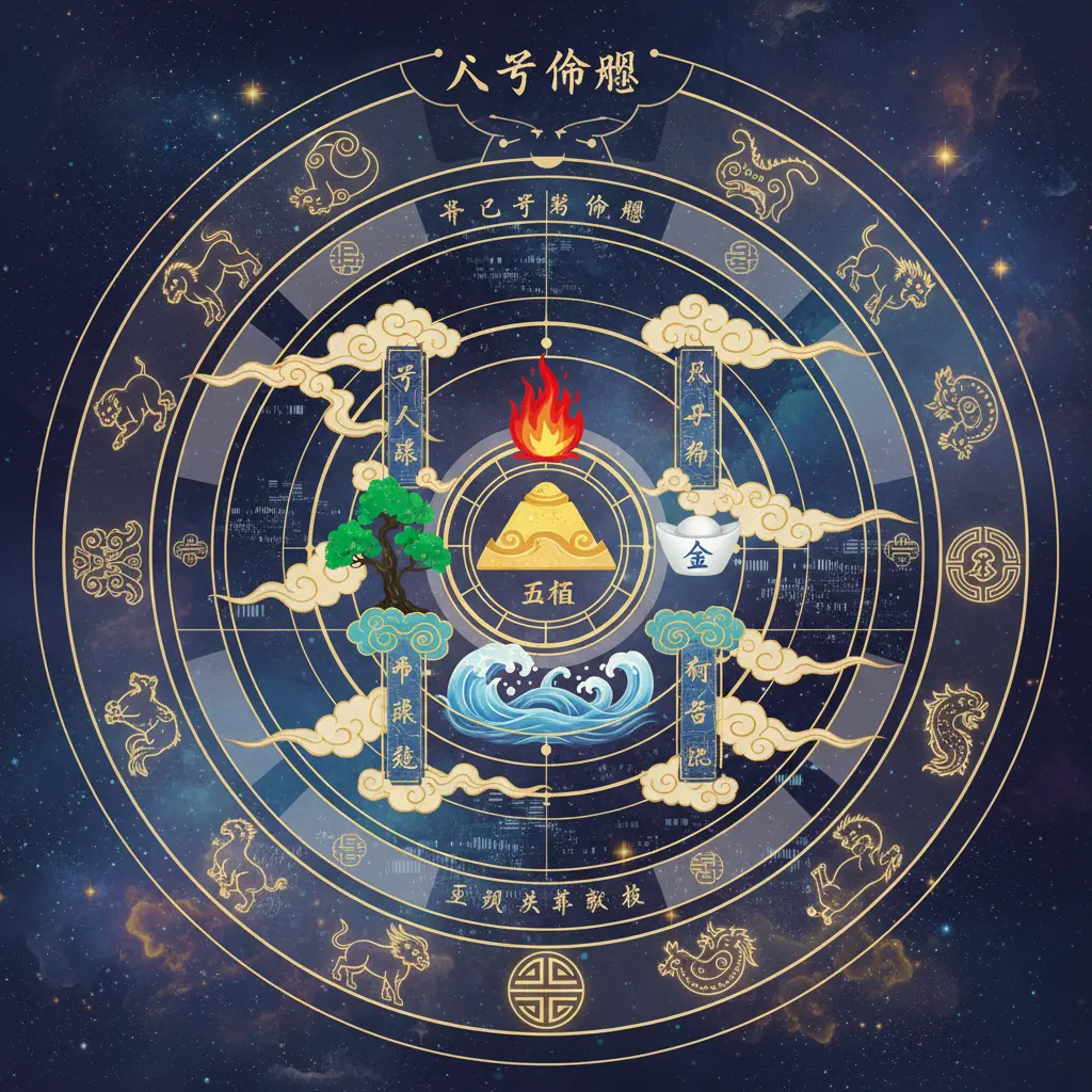 八字命盤 - 五行