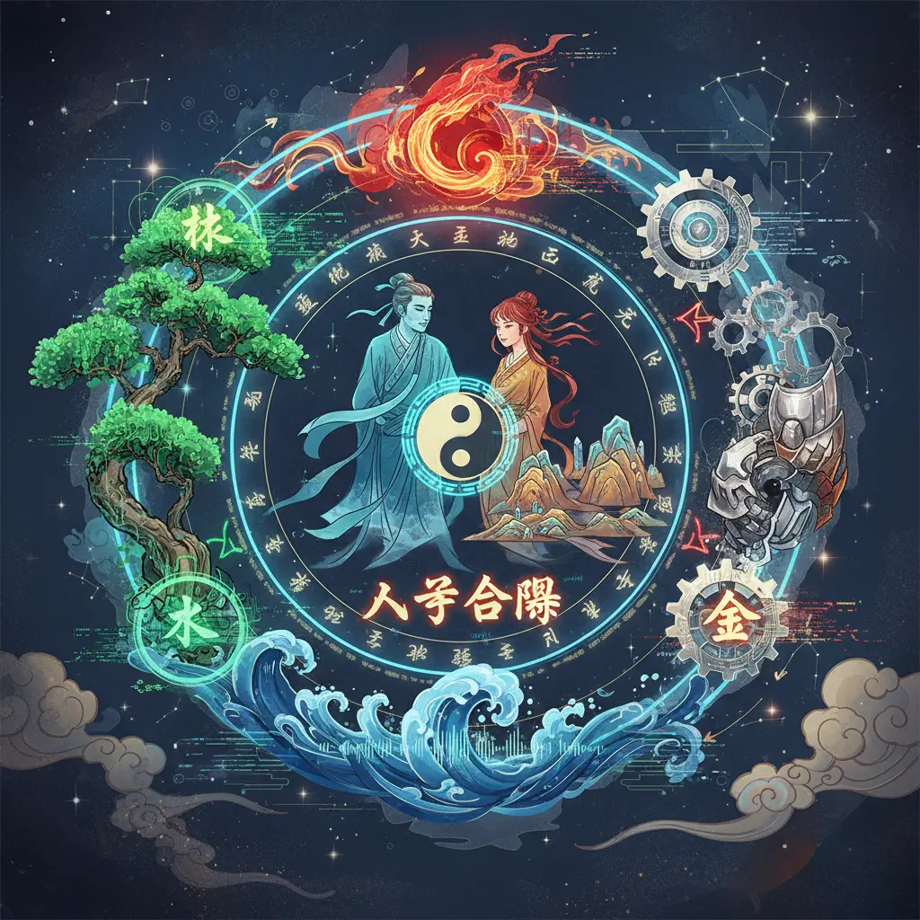 八字合盤 - 五行