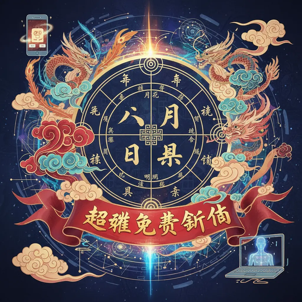 超準免費算命 - 八字命盤
