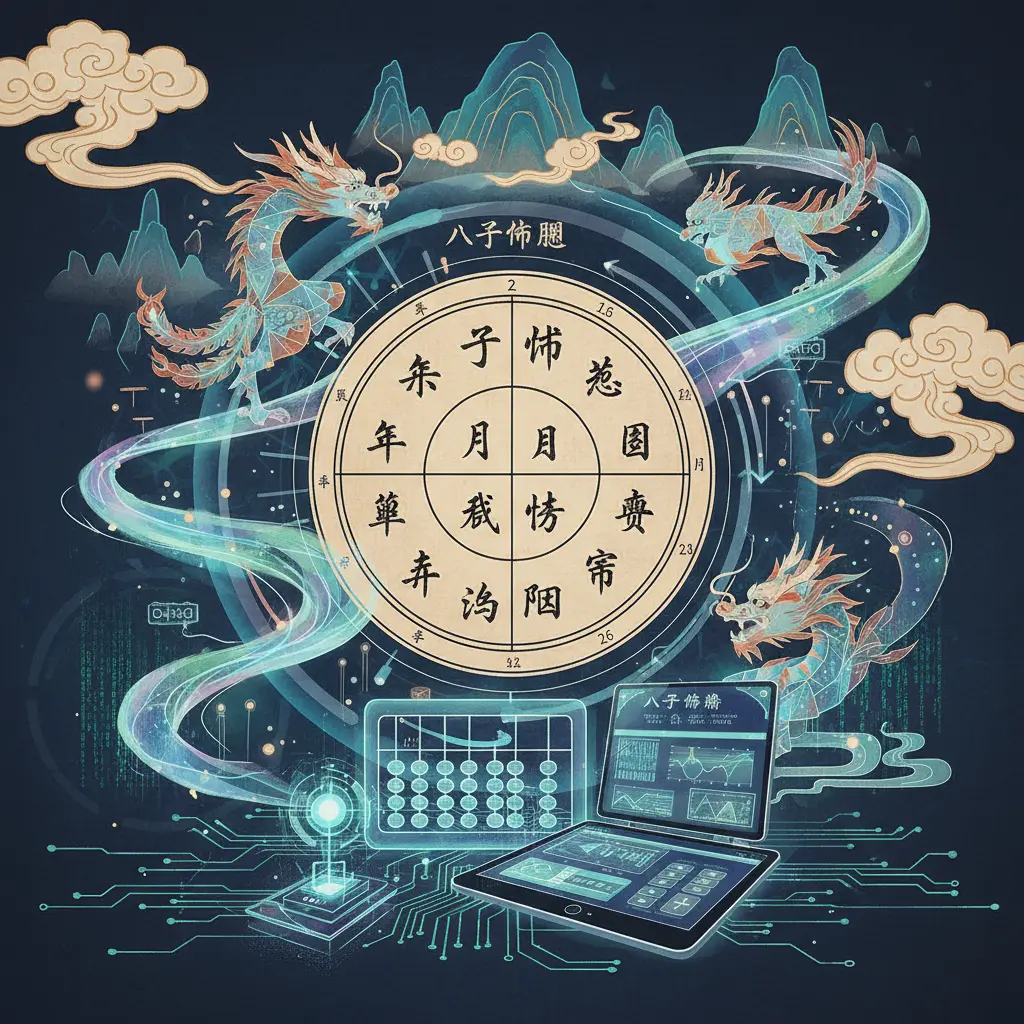 八字計算 - 八字命盤
