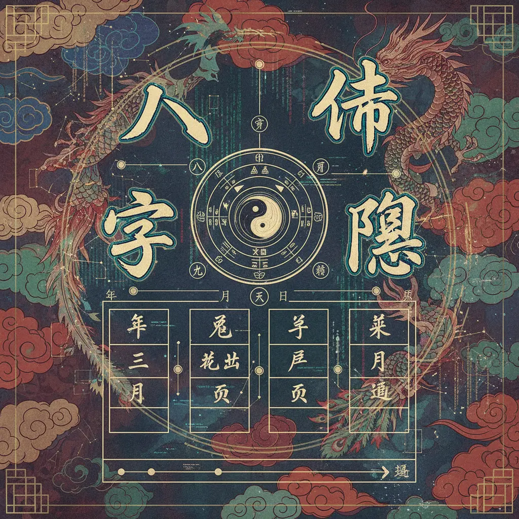 八字 - 八字命盤