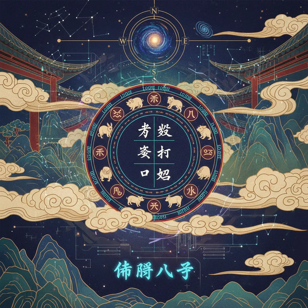 命盤八字 - 八字命盤