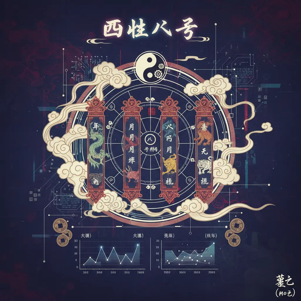 八字排盘 - 四柱八字