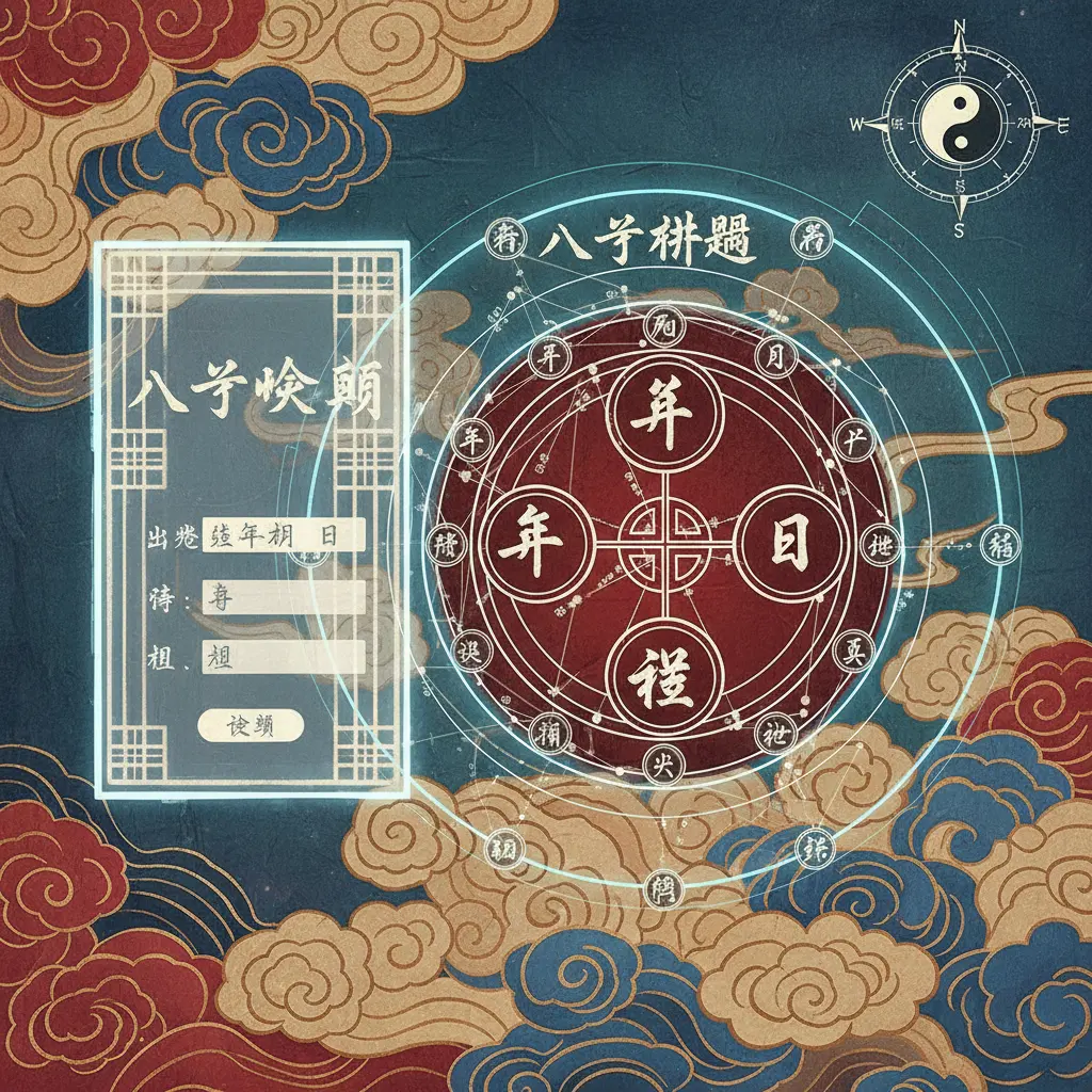 八字查詢 - 八字排盤