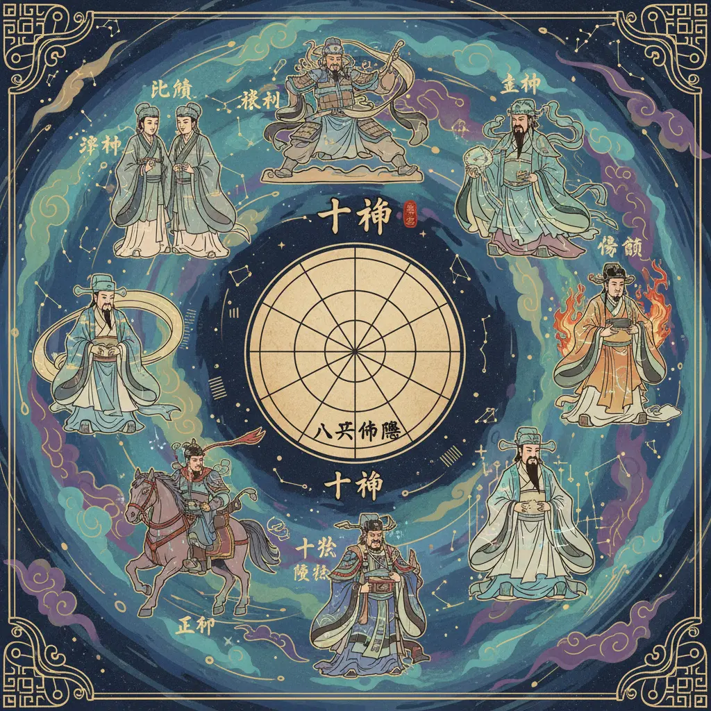 八字命盤 - 十神