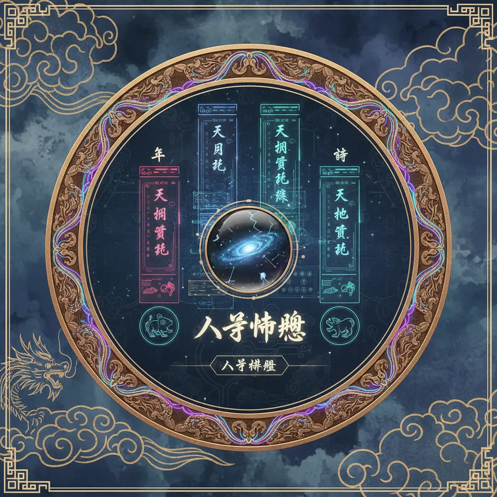 八字排盘 - 八字命盤