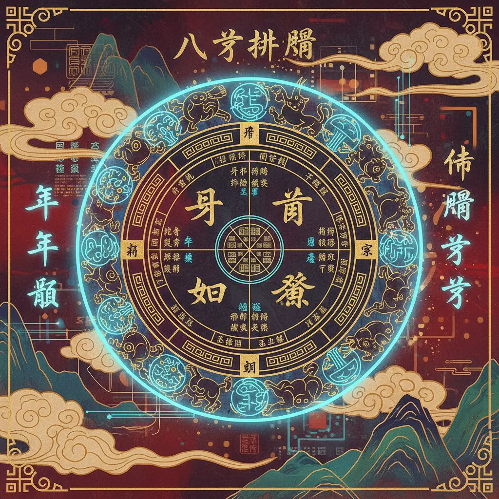 命盤八字 - 八字排盤