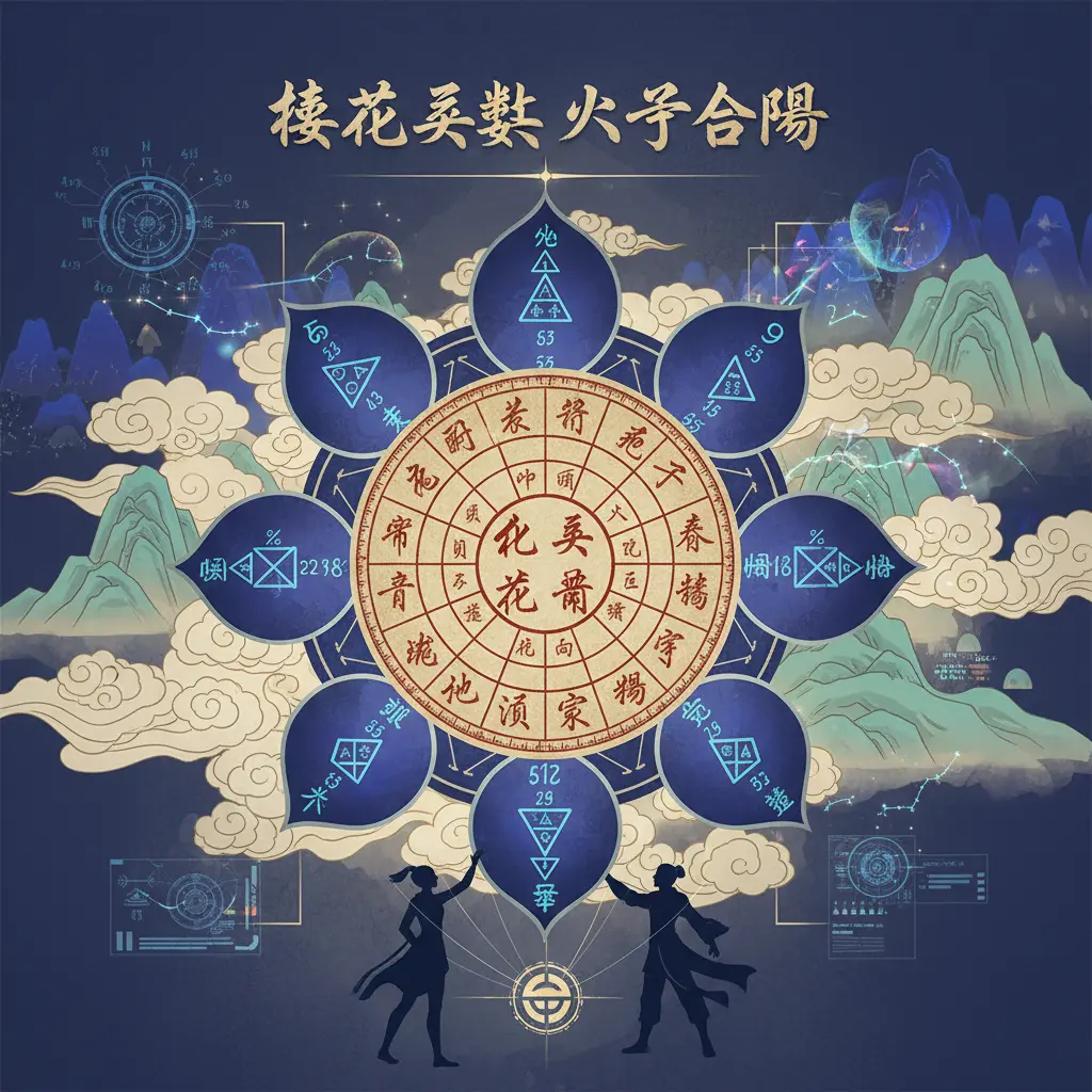 八字合盤 - 梅花易數