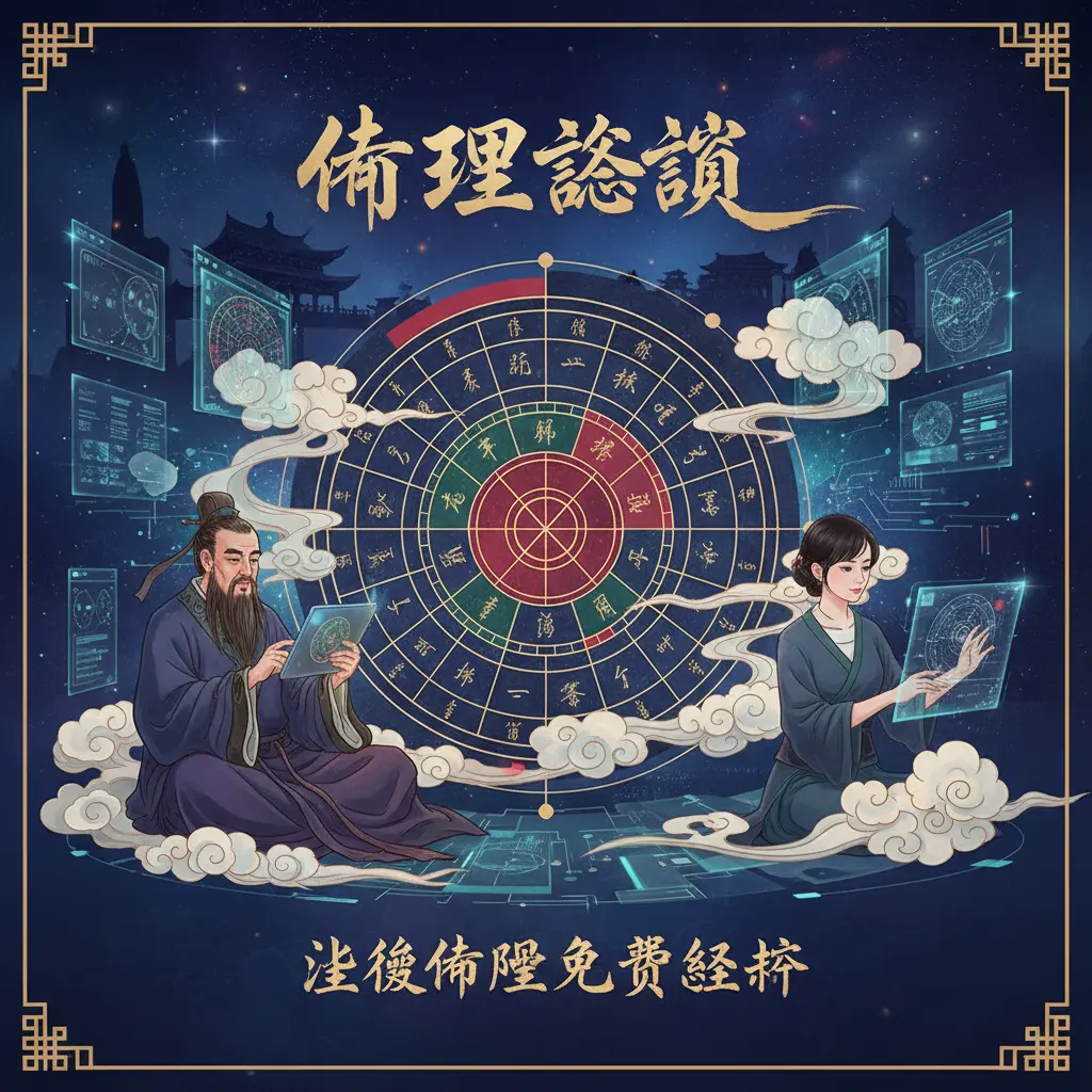 紫微命盤免費解析 - 命理諮詢
