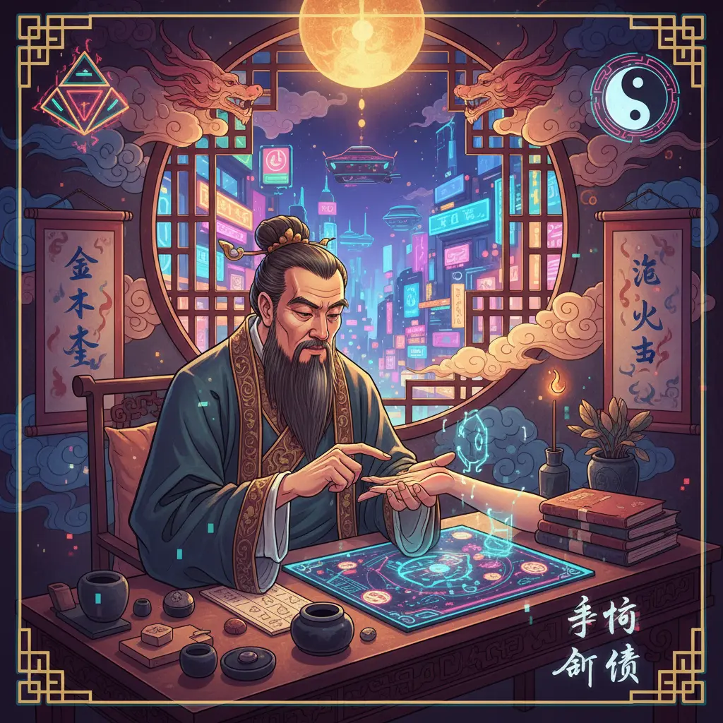 算命師 - 手相