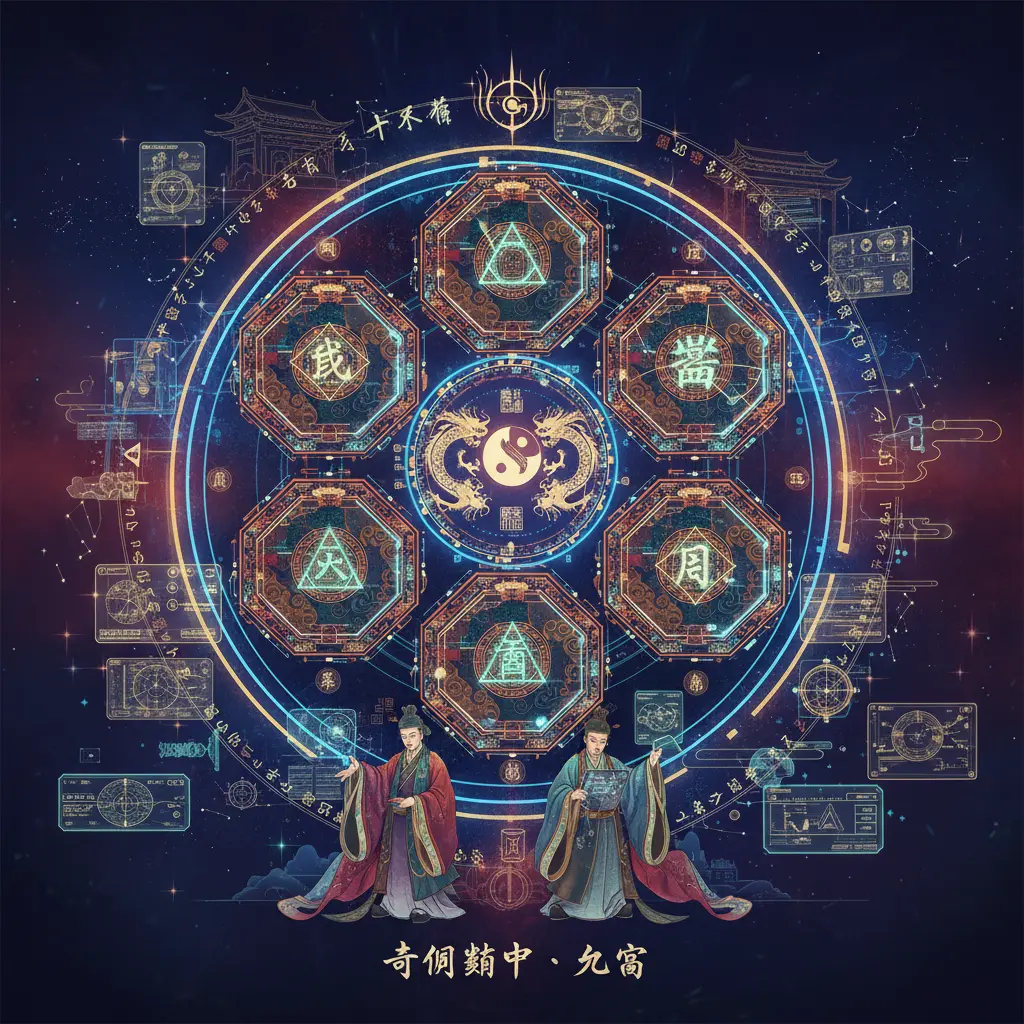 奇門遁甲 - 九宮