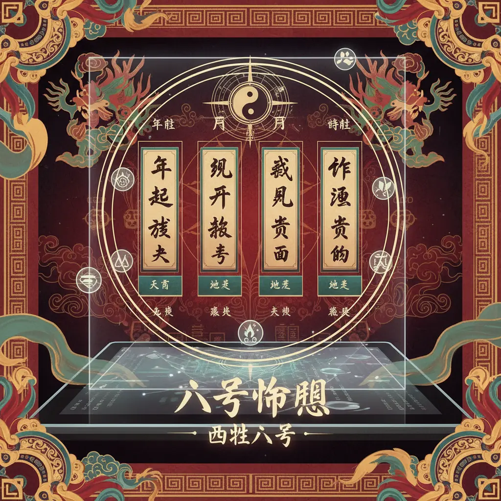 四柱八字 - 八字命盤