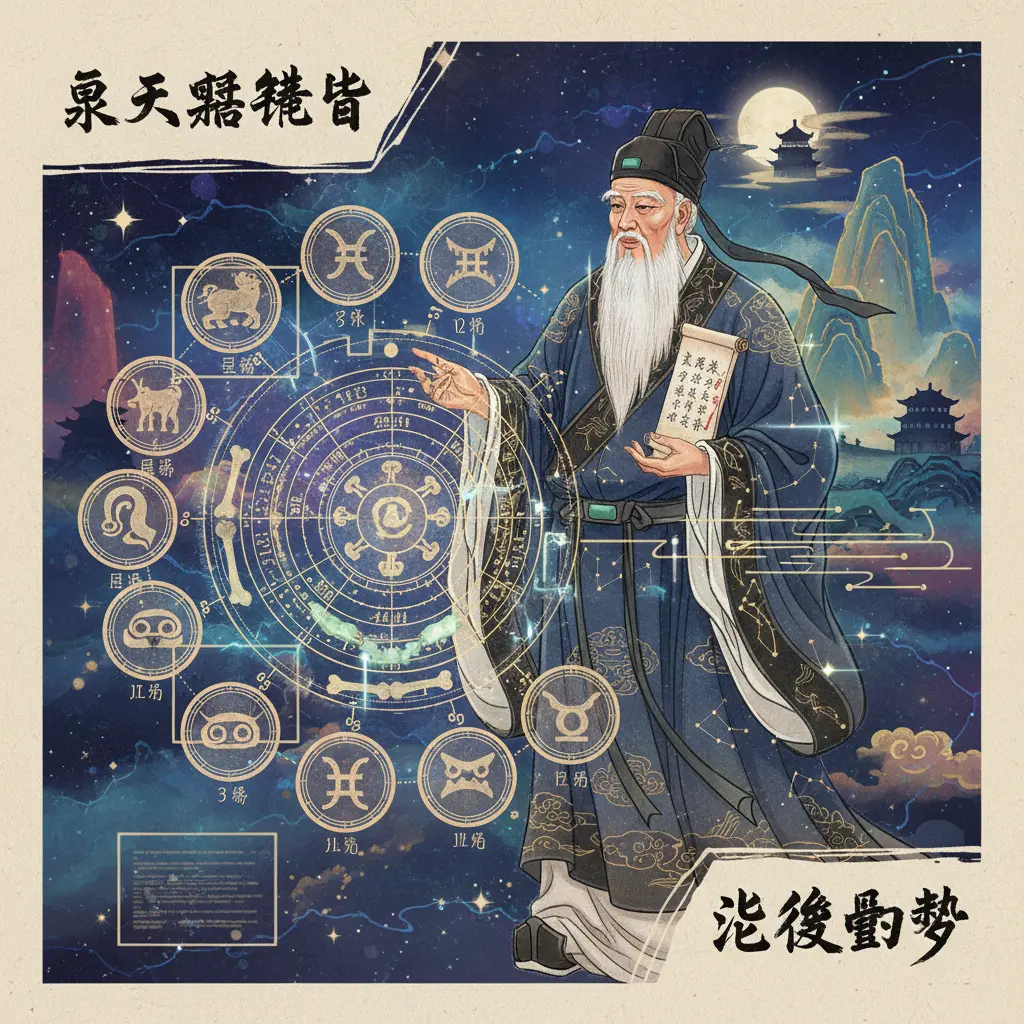 紫微鬥數 - 袁天罡稱骨