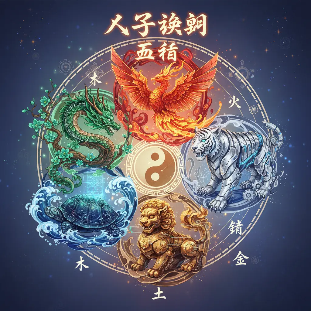 八字查詢 - 五行